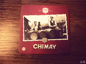 Zhimei Beer Chimay 1862-2012 150 Th Anniversary Edition Collection Coasters Set of 5 Rare