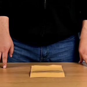 10pcs Set Brown Kraft Stand Up Pouch Resealable Plastic Paper Packaging with Window