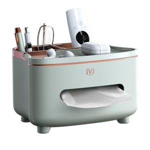 Vilscijon | Creative Living Room Paper Towel & Napkin Box with Remote Control Storage