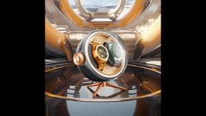 Luxury Automatic Watch Winder with Zero Magnetism Household Silent Led Watches Winding Device Bedside Mechanical Storage Box