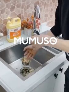 ตะกร้ากรองเศษอาหาร ที่กรองเศษ ระบายน้ำได้ดี ล้างผัก ชั้นวางเข้ามูม ล้างจาน