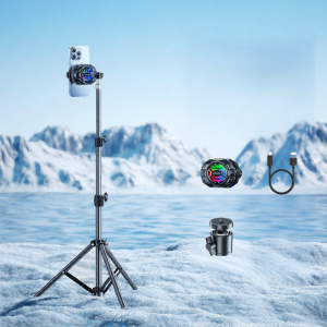 YUANTANGBO | Live Streaming Phone Cooler Phone Stand Fill Light Integration Semiconductor Cooling Ultra Quiet