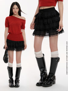 Váy Ngắn Chữ a Xếp Ly Đen Cạp Cao Cho Nữ Mùa Hè Phong Cách Mới Váy Ngắn Gợi Cảm Ngọt Ngào Mát Mẻ Cho Cô Gái Dễ Thương