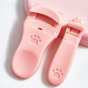 Portable Mini Sectional Sunflower Makeup Eyelash Curler Long Lasting Styling Compact Beauty Tool for Eye Makeup Care