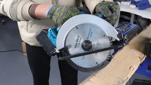 7 Inch Circular Saw Cordless Wood Plastic Marble Cutter Electric Sa Tile Marble Machine Garden Tool With 2 18V Battery