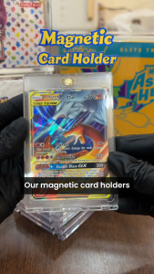 *READY STOCK* Pokemon English Booster Pack LightUP Card Holder Magnetic Card Holder Mini Shell Card Box【EcoWears】