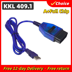 KKL 409.1 USB Cable for Vag for VW for Audi Auto Diagnostic Tools Cable Connector VAG409 USB KKL OBD2 CH340 Chip