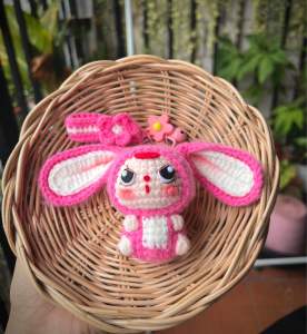 พวงกุญแจเบบี้ทรี รุ่นล่าสุด ขนาด 6x8 ซม. พร้อมหู 13 ซม.