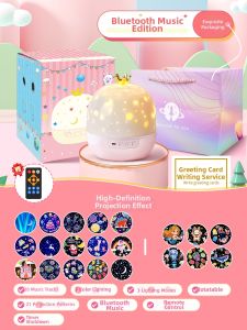 Children Star Projector Night Light for Room Atmosphere