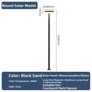 QIANQIU | Waterproof Outdoor Solar Garden Lighting