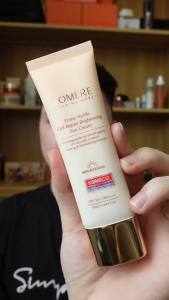 Kem Chống Nắng Chống Lão Hóa LOMERE Nấm Truffle 50ml SPF50+ PA++++ Phổ Rộng Dưỡng Sáng Nâng Tone Tự Nhiên Cho Nữ Văn Phòng | LOMERE Prime Truffle Cell Repair Brightening Sun Cream