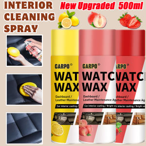 Car Interior Dashboard Watch Wax Interior Spray For Car Plastic Refurbished Agent Interior Watch Wax Interior Spray Car Interior Stain Eliminator Auto Care Inner Wax Seat Polish Dashboard Cleaner Car Interior Cleaning Spray Dashboard Cleaner And Polisher