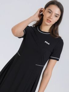 FILA CORE LIFESTYLE HERITAGE Women Dress (Black) - The Pompidou Centre Collection