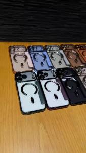Business Flip PU Leather Wireless Charging Simple Phone Case for iPhone Air 17 Pro Max Strong Magnetic Wallet Card Slots Cover