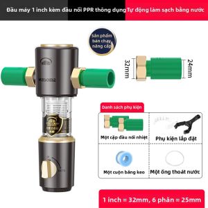 CHUANGXINZHE | Bộ Lọc Nước Tự Xả Ngược 40 Micron