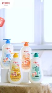 [MUA 2 CHAI TẶNG TẮM GỘI 700ML] Sữa Tắm Gội Pigeon Jojoba / Hoa Hướng Dương 700ml