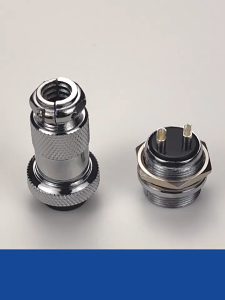 Connector Plug 16MM GX16/DF16B Metal Circular Aviation Socket Connector 2/3/4/5/6/7/8 Pins