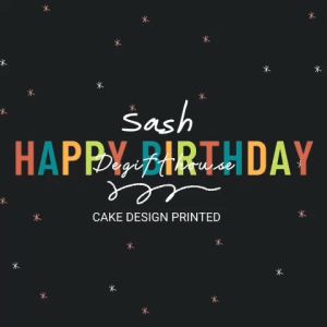 Happy Birthday Sash Party Sash Shoulder Sash Apron Party Sash