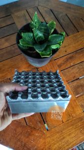 Asbak Murah Aluminium Lubang 36 Silver Polished Silver Ashtray Holes