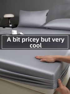 HAOMIAN | Summer Cool Feeling Plain Colored Bed Sheets 3-Piece Set