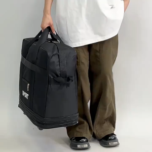 Foldable Expandable Wheeled Travel Duffle Bag - Waterproof Large Capacity for Cabin & Airline CheckedTrolley OrganiserLuggage