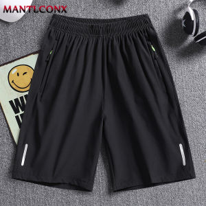 2025 New Summer Mens Shorts Quick Dry Gym Fitness Training Running Sports Shorts Men Elastic Workout Short Pants with Pockets