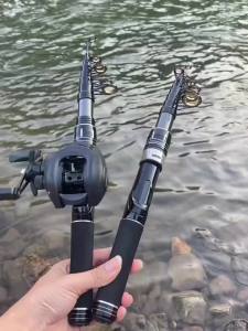 Bộ Cần Câu Cá Thu Gọn Di Động 1.5-2.4m 18+1BB Cần Câu Tay Trái/phải Thích Hợp Cho Câu Cá Bass Cá Chép