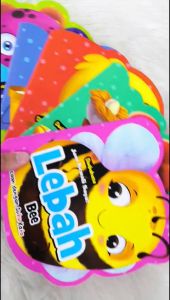 Buku Cerita Kanak-Kanak Jom Kenali Saya Dwibahasa Shape Book