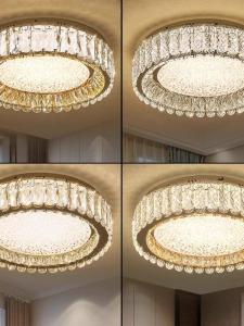 หลอดไฟคริสตัล LED ทรงกลมระบายแสงสูงแบบเรียบง่ายและโมเดิร์นสำหรับห้องนอนหลังคา หลอดไฟ LED สำหรับตกแต่งบ้าน