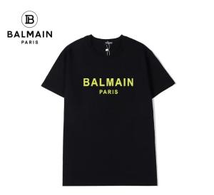 Hot seller Original BALMAINˉPARIS new star with the same T-shirt cotton short-sleeved printed T-shirt