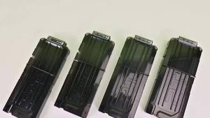 ZIVCONCING Bullet Clips 4 Pack 12 Darts Quick Reload Clips Magazine Clips for Nerf N-Strike Elite Blaster (Black)