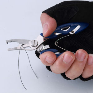 GotGo คีมคีบปากปลา น้ำหนักเบาใช้งานง่าย คีมตกปลาอเนกประสงค์พกพาสะดวก Stainless Steel Fishing Pliers