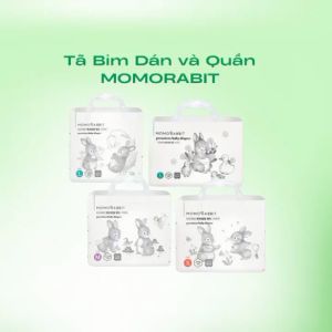 Tã /Bỉm Momorabbit Hàn Quốc mềm mịn và an toàn cho bé (Đủ Size)