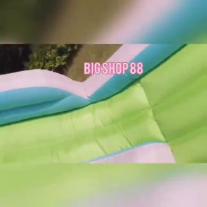 Rumah Istana Balon Inflatable Toys Perosotan Anak Flamingo Playground Kids