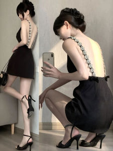 CHANGTONG | Elegant Backless Slim Fit Bodycon Dress