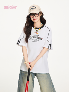 Gbiaior | Áo Thun Tay Ngắn Cotton Rộng