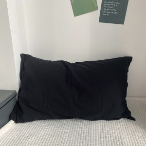 New 2025 Single Person Cotton Pillowcase Pure Cotton 48*74 Pillow Cover Comfortable Soft Rectangular Envelope Closure