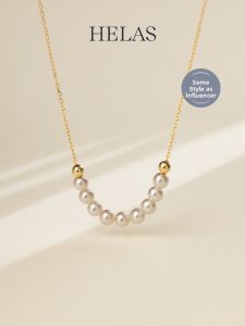 Helas | Akoya Pearl Necklace 18K Gold