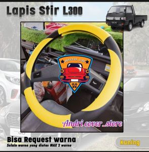 sarung stir mobil L300 pickup / pelindung stir mobil pickup L300 / variasi stir mobil L300
