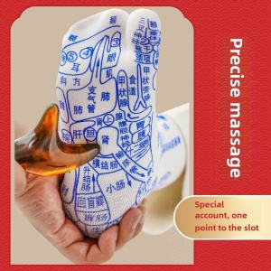 Reflex Zone Map Massage Socks Foot Therapy Acupoint Human Body Meridian Foot Bottom Diagram Wellness Health Care Equipment