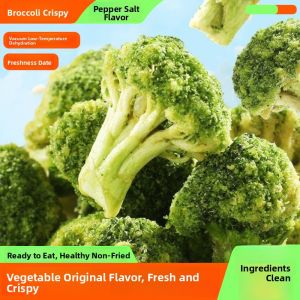  Broccoli Crisps Dehydrated Freeze-Dried Vegetables Fitness Meal Replacement Snack Healthy Fruit And Vegetable Snacks