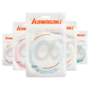 Kawasaki | Line Control High Bounce Fine and Clear High Tension Badminton String