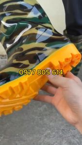 Ủng rằn ri đế vàng cứng size 39-43 ủng lao động đế cứng ủng trường thịnh