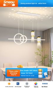 smeou | Modern Minimalist Dining Room Lamp Linear Bar Design