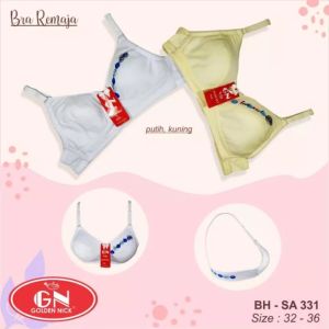 Bra Remaja / Bh Golden Nick Remaja Sa331 / Bra tanpa Kawat Kait 2