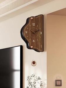 HAOJIUBUJIAN | Vintage Style Creative Art Double-faced Wall Clock