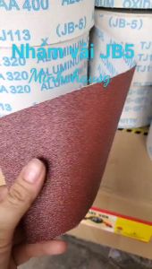 10 Mét Nhám cuộn vải mềm JB5 từ A60 đến A600 nhám ráp mềmgiấy nhám cuộn khổ 1 tấc hàng chuẩn loại 1 A60 A80 A100 A120 A150 A180 A240 A320 A400 A600