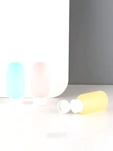 Set 3 Lọ chiết mỹ phẩm Silicon dầu gội du lịch siêu tiện lợi dung tích 60ml kèm túi zip