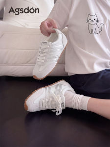 Agsdon | Elevating White Athletic Shoes