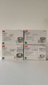 3M-ทรานสปอร์-ไมโครปอร์-TRANSPOR-MICRO PORE-เทปปิดแผล-สก๊อตเทปสำหรับติดผ้าก๊อซ-เทปปิดผ้าก๊อซ-ผ้ายางปิดแผล-เทปยางปิดแผล